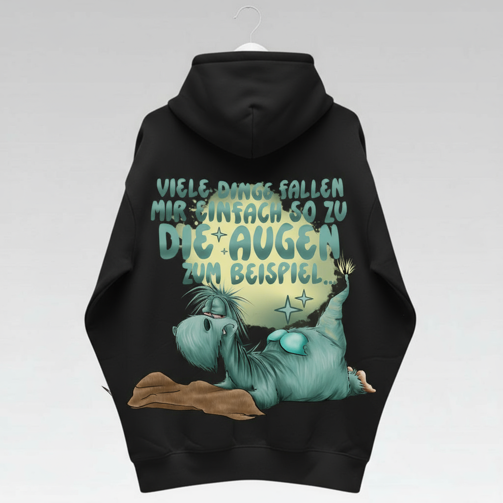 Unisex Hoodie Jacke – Schwarz | personalisierter Druck