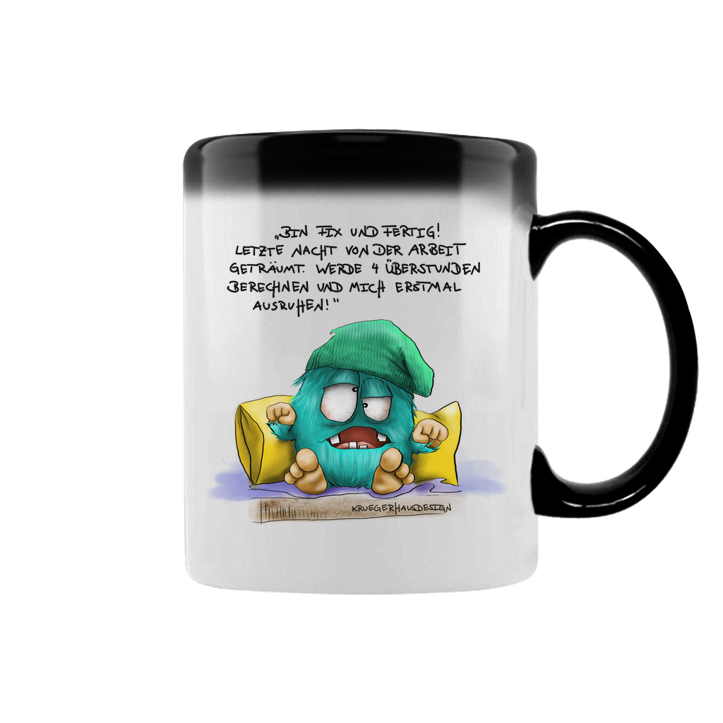 Zaubertasse Bin fix und fertig. Habe letzte Nacht von der Arbeit …