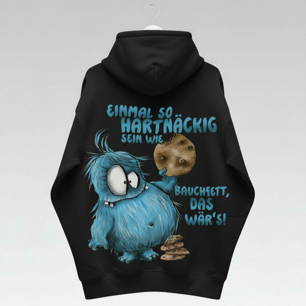 Unisex Hoodie Jacke – Schwarz | personalisierter Druck