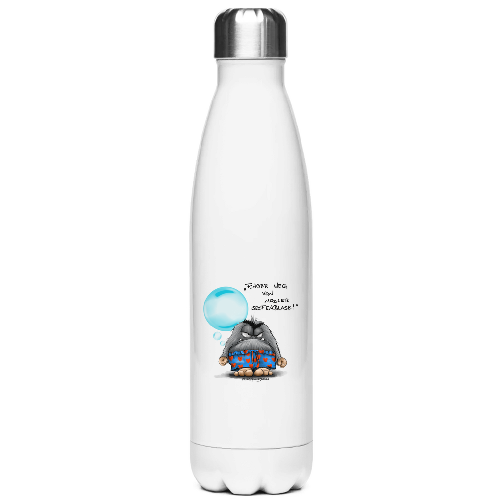 Edelstahl-Thermoflasche Finger weg von meiner Seifenblase!