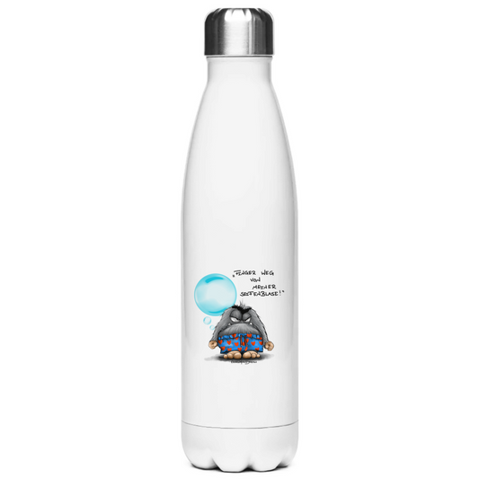 Edelstahl-Thermoflasche Finger weg von meiner Seifenblase!