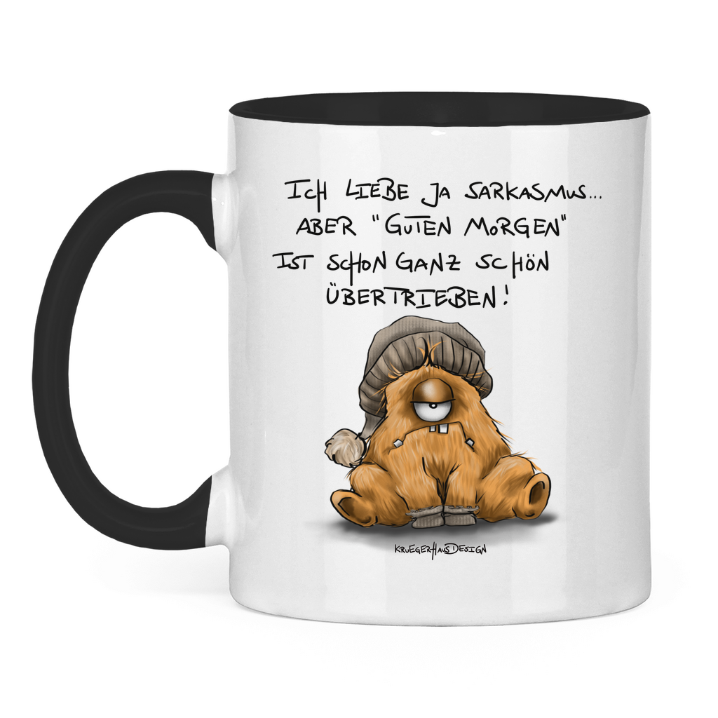 Tasse zweifarbig #Sarkasmus