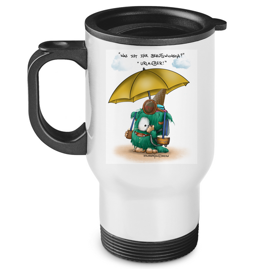 Edelstahl-Thermobecher Was ist ihr Berufswunsch?  Urlauber!