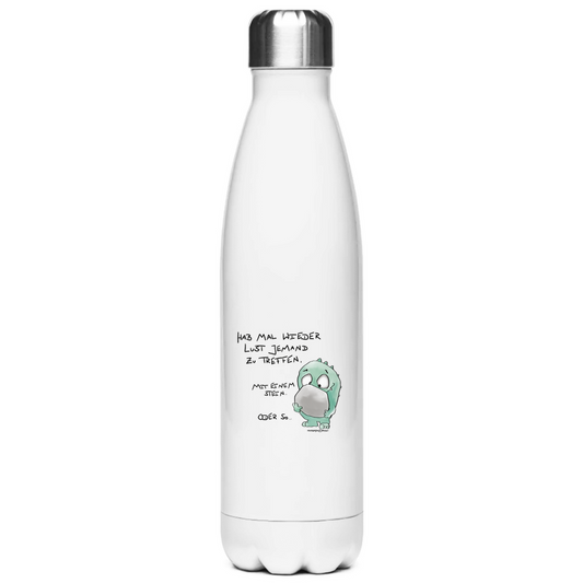 Edelstahl-Thermoflasche Hab mal wieder Lust jemand zu Treffen. Mit einem Stein...