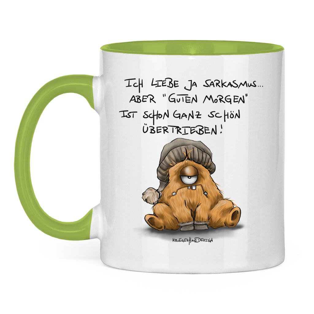 Tasse zweifarbig #Sarkasmus