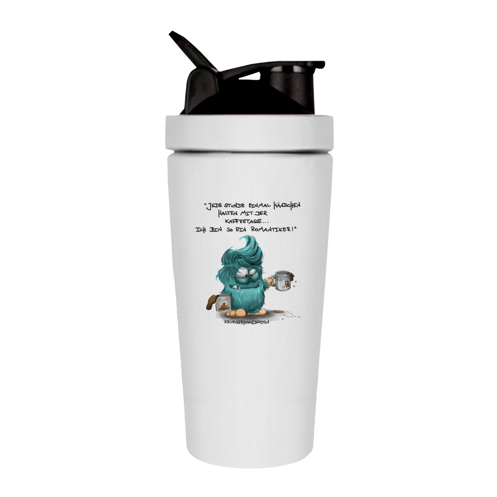 Fitness Shaker Jede Stunde einmal Händchen halten mit der Kaffeetasse...