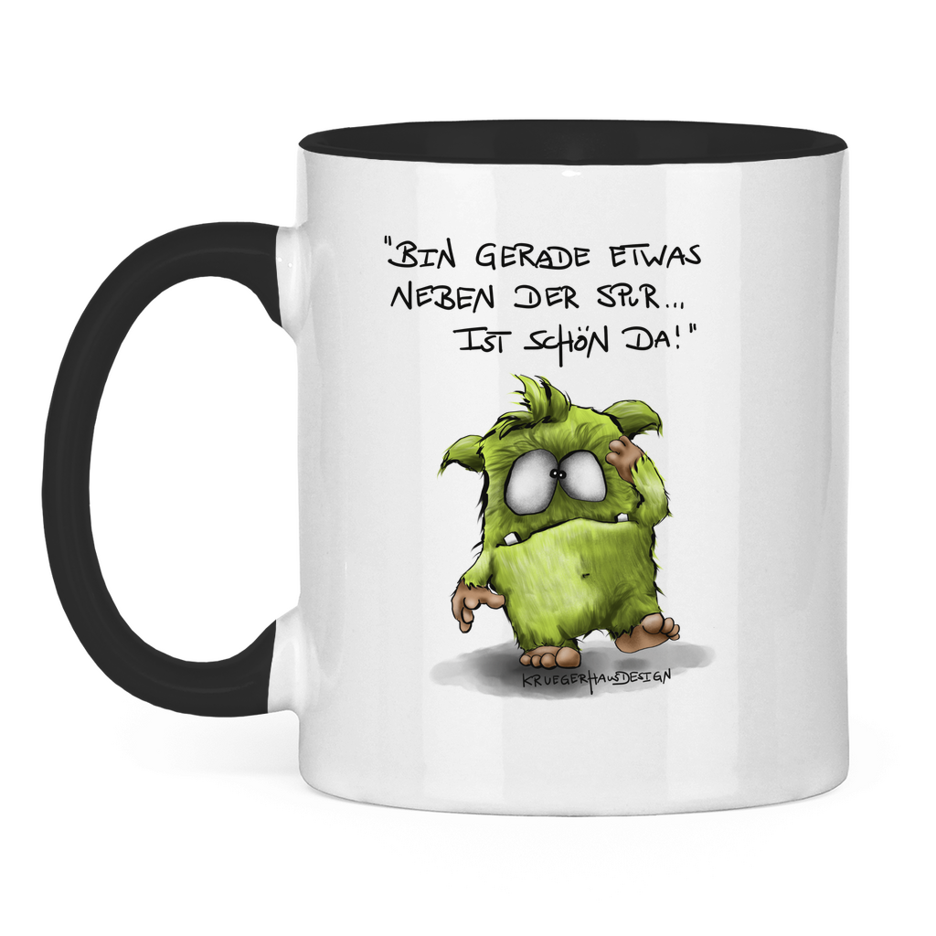 Tasse zweifarbig Bin gerade etwas neben der Spur... Ist schön da!