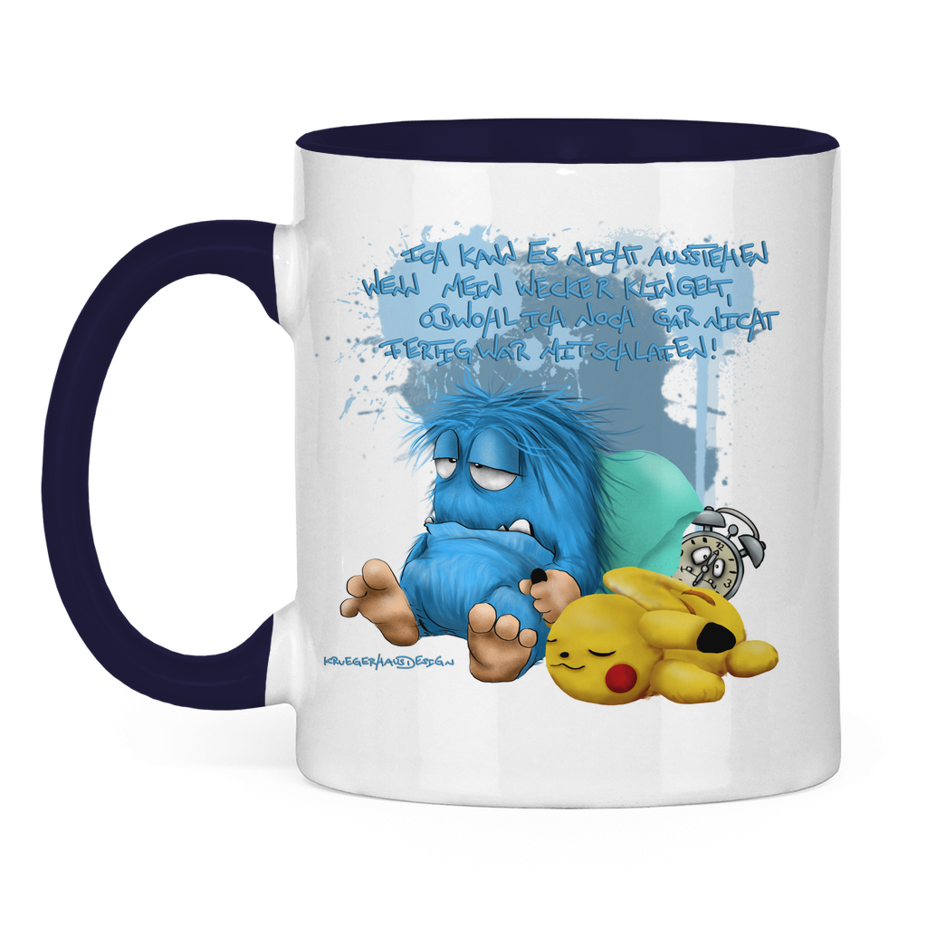 Tasse zweifarbig Ich kann es nicht austehen