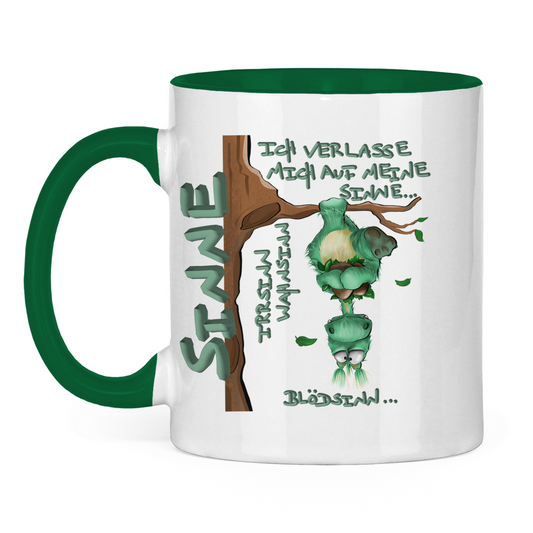 Tasse zweifarbig Sinne