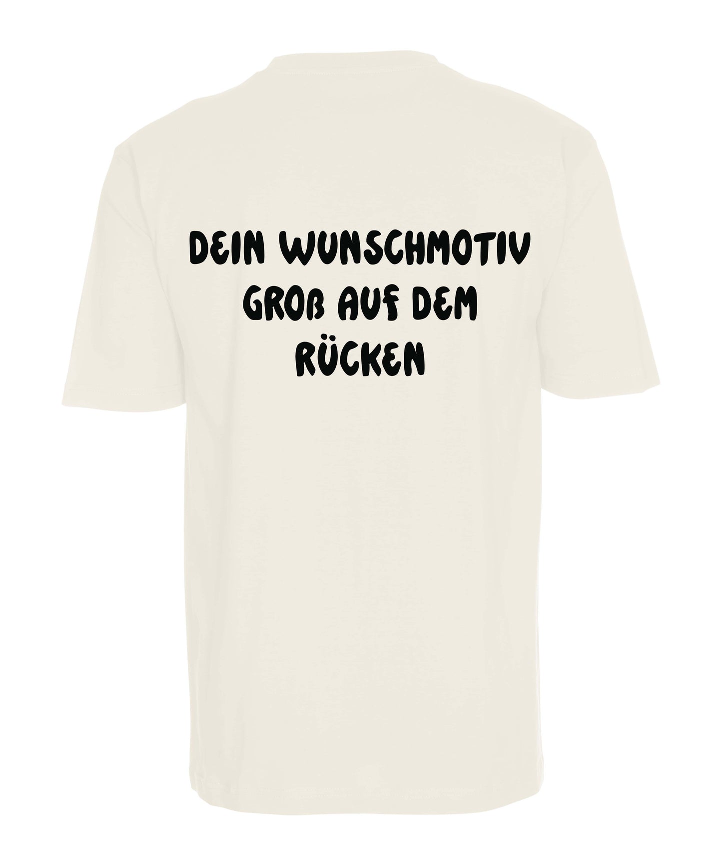Personalisiertes Monster T-Shirt creme mit Wunschtext | FINAL SALE