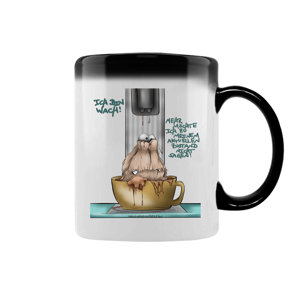 Zaubertasse Ich bin wach! Mehr möchte ich zu meinem aktuellen…