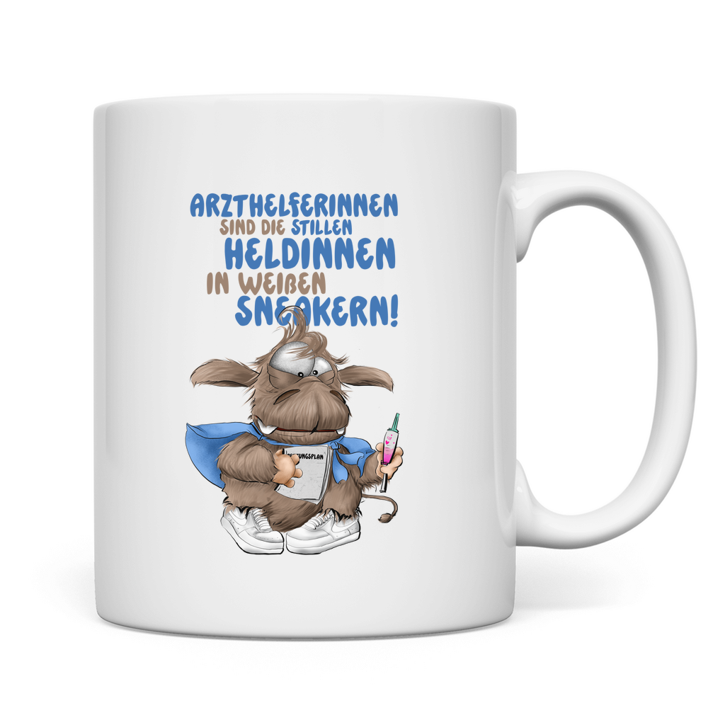 Tasse Arzthelferinnen sind die stillen Heldinnen in weißen …