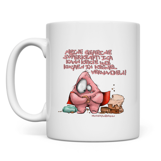 Tasse Meine geheime Superkraft: Ich kann Kekse und Kuchen in ...