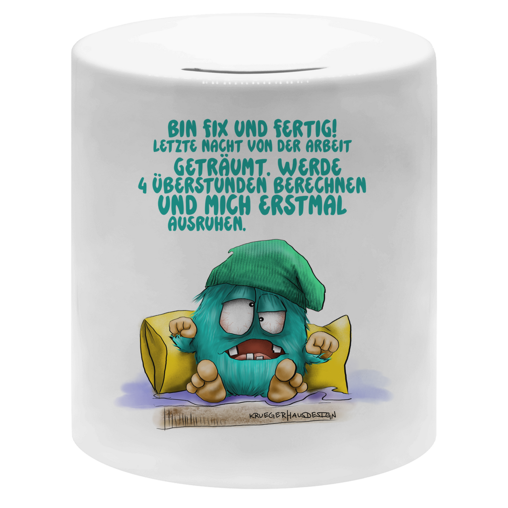 Money box Bin fix und fertig! Letzte Nacht von der Arbeit…