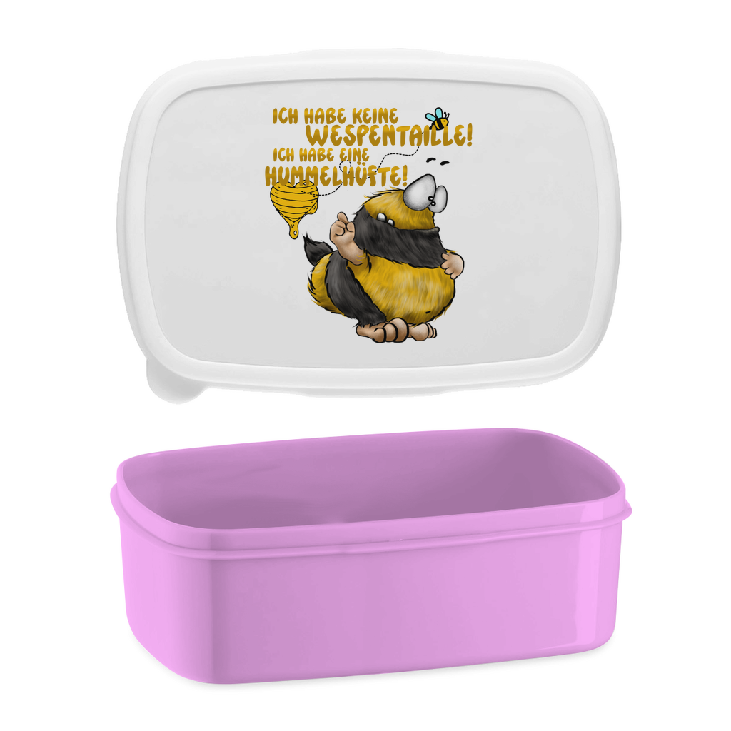 Lunchbox Ich habe keine Wespentaille! Ich habe eine Hummelhüfte!