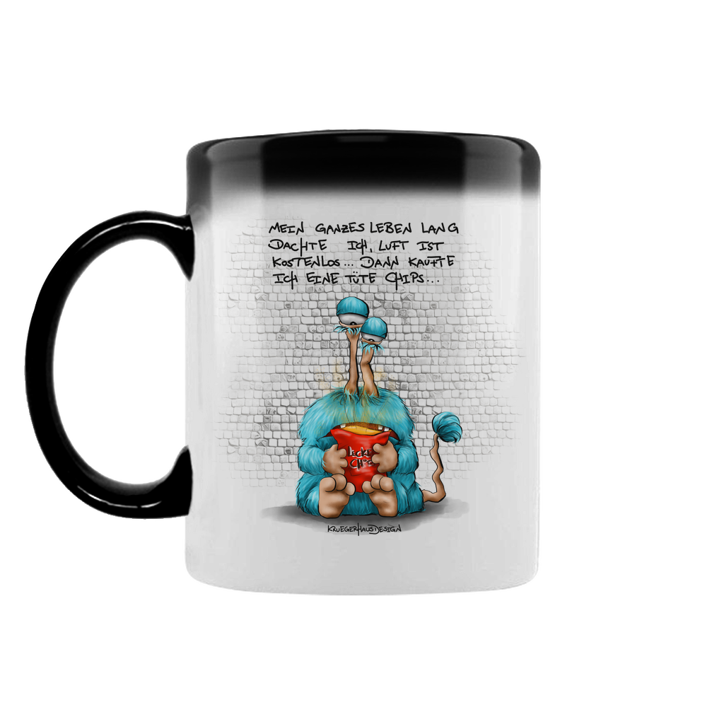 Zaubertasse Mein ganzes Leben lang dachte ich, Lust ist kostenlos...