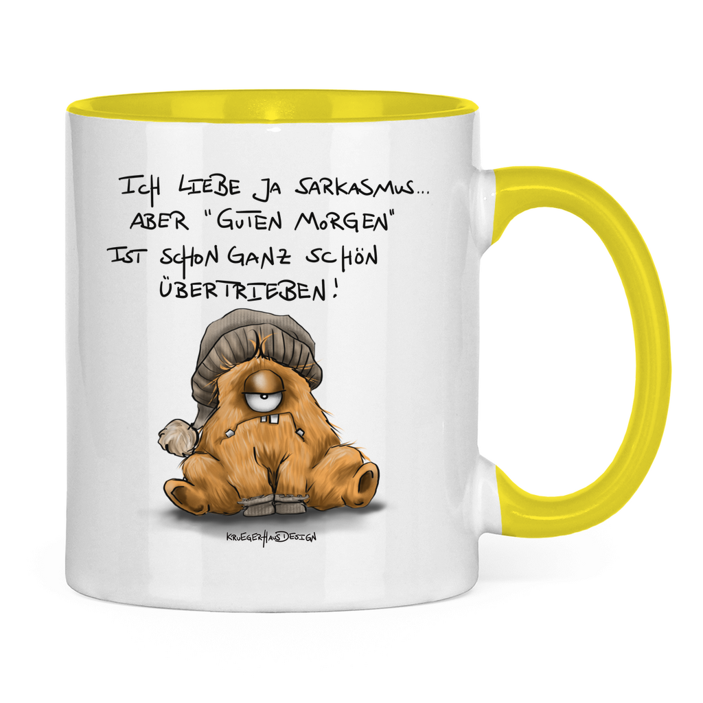 Tasse zweifarbig #Sarkasmus
