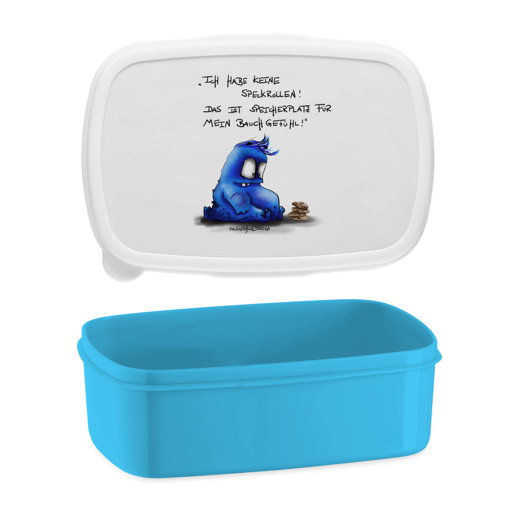 Lunchbox Ich habe keine Speckrollen! Das ist Speicherplatz für mein..