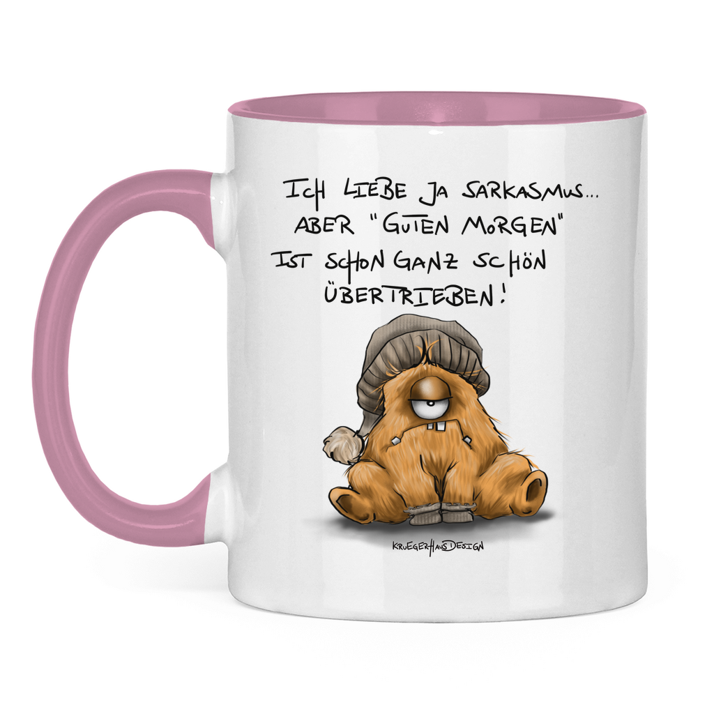 Tasse zweifarbig #Sarkasmus