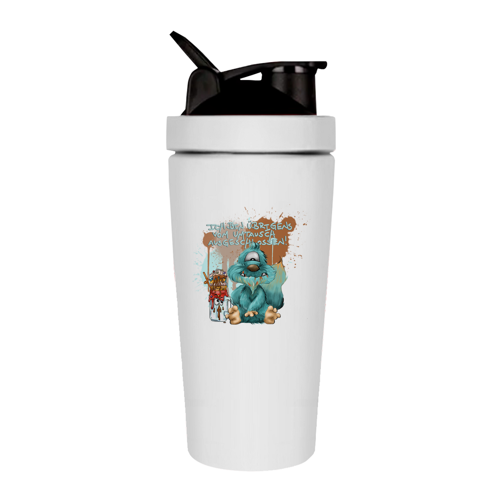 Fitness Shaker Ich bin übrigens vom Umtausch ausgeschlossen!