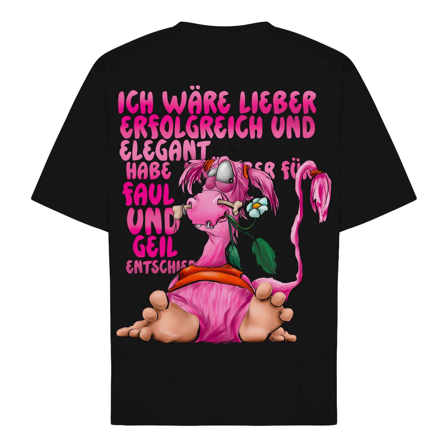 Personalisiertes Monster Shirt mit Wunschspruch | Individuelles Bio T-Shirt von Kruegerhausdesign