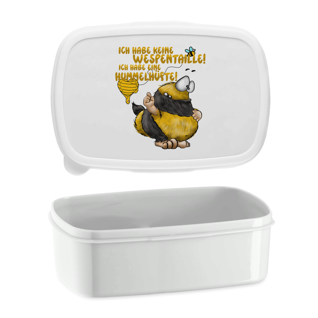 Lunchbox Ich habe keine Wespentaille! Ich habe eine Hummelhüfte!
