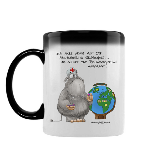 Zaubertasse Ich habe heute mit der Heimleitung gesprochen. Ab sofort...