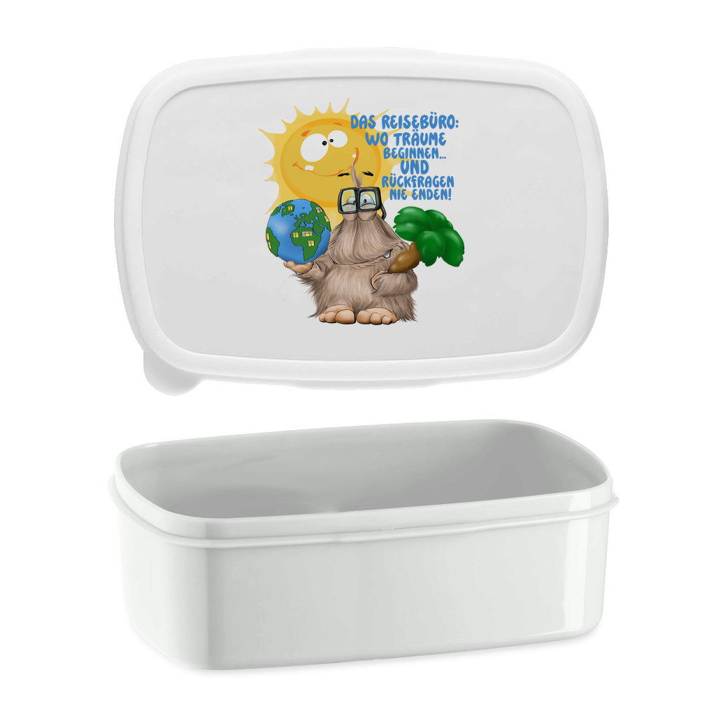 Lunchbox Das Reisebüro: Wo Träume beginnen und Rückfragen nie enden!