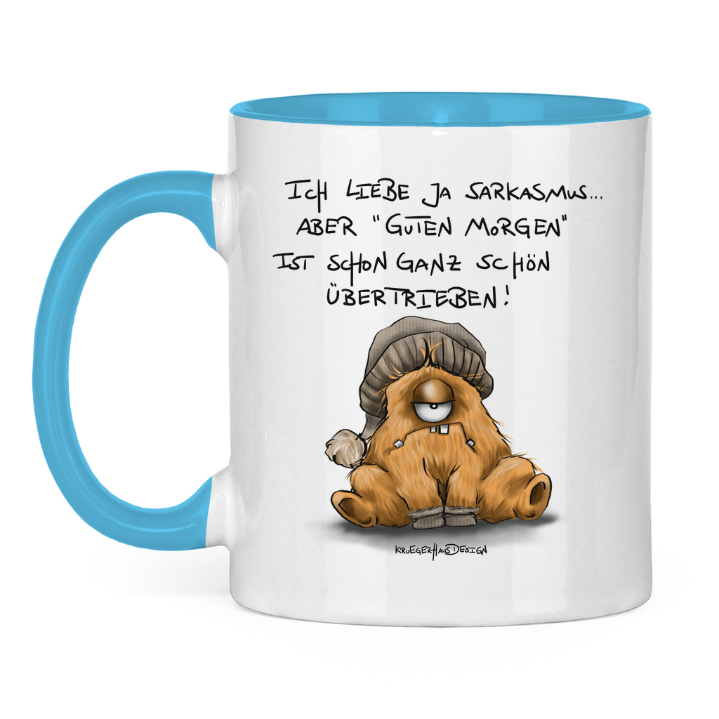 Tasse zweifarbig #Sarkasmus