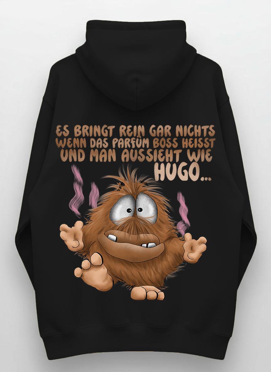 Monster Hoodie Schwarz Gr. XXL | Wunschmotiv | FINAL SALE