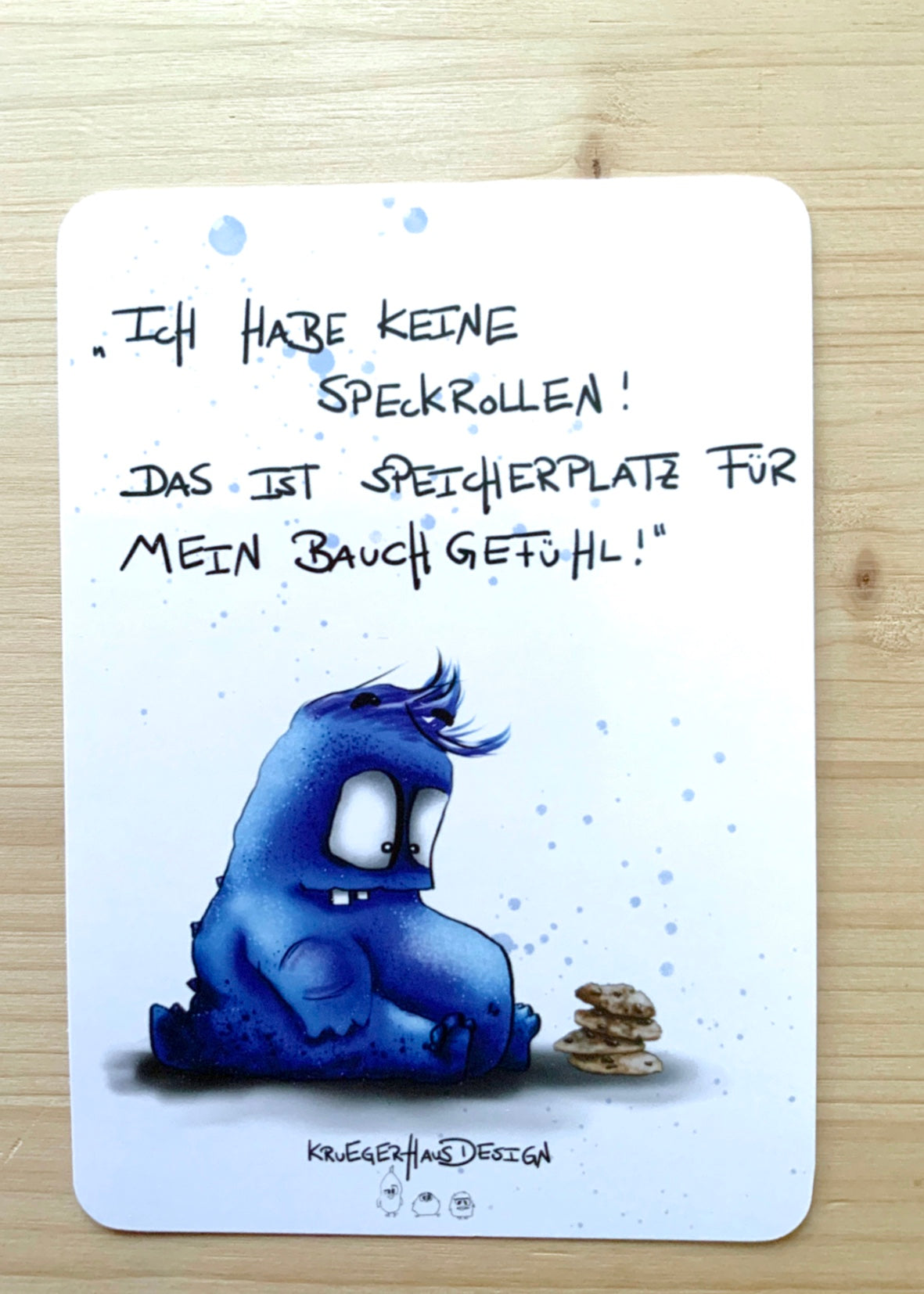 Postkarten Set Monster Kruegerhausdesign April 2023, 12 Postkarten.