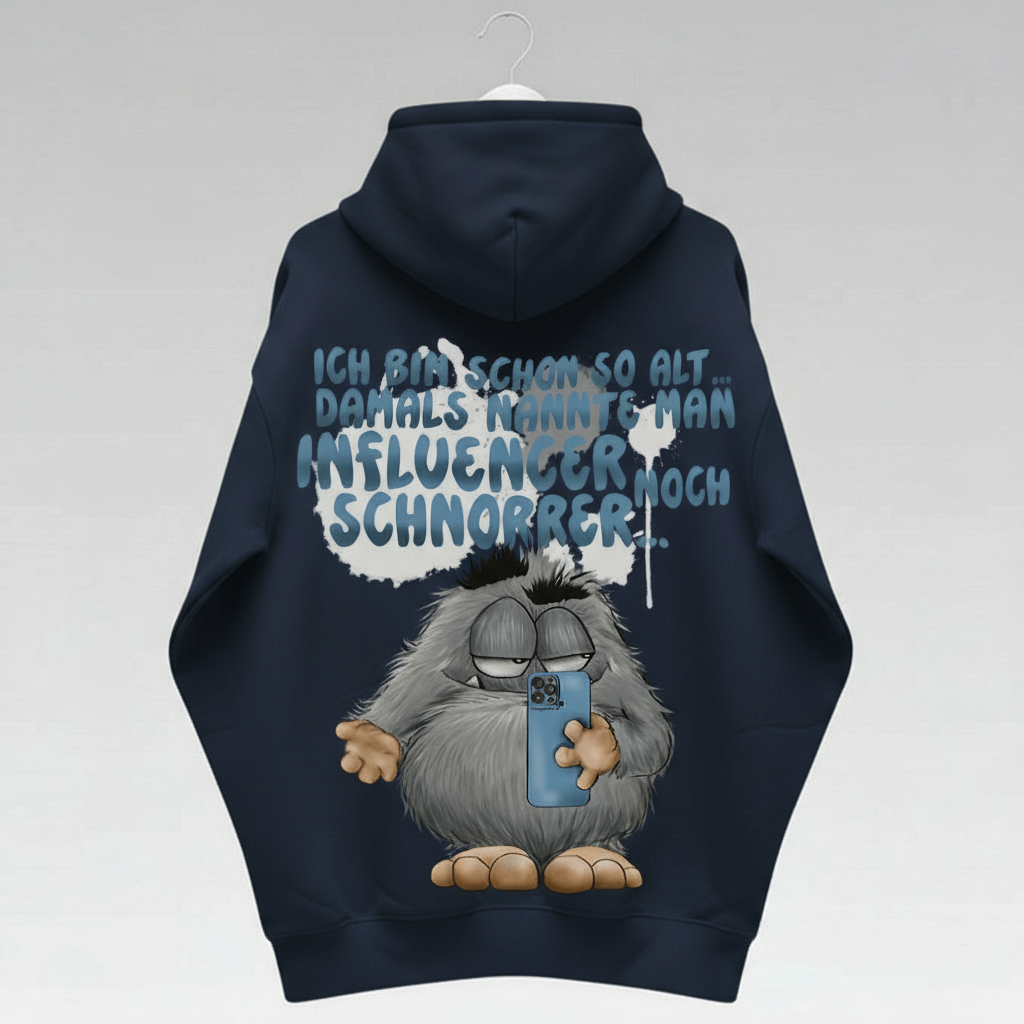 Unisex Hoodie Jacke – Navy Blue | personalisierter Druck