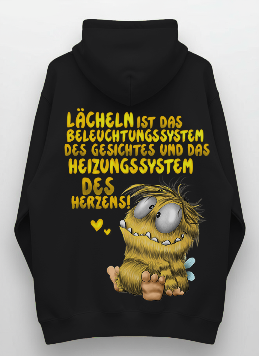 Monster Hoodie Schwarz Gr. XXL | Wunschmotiv | FINAL SALE