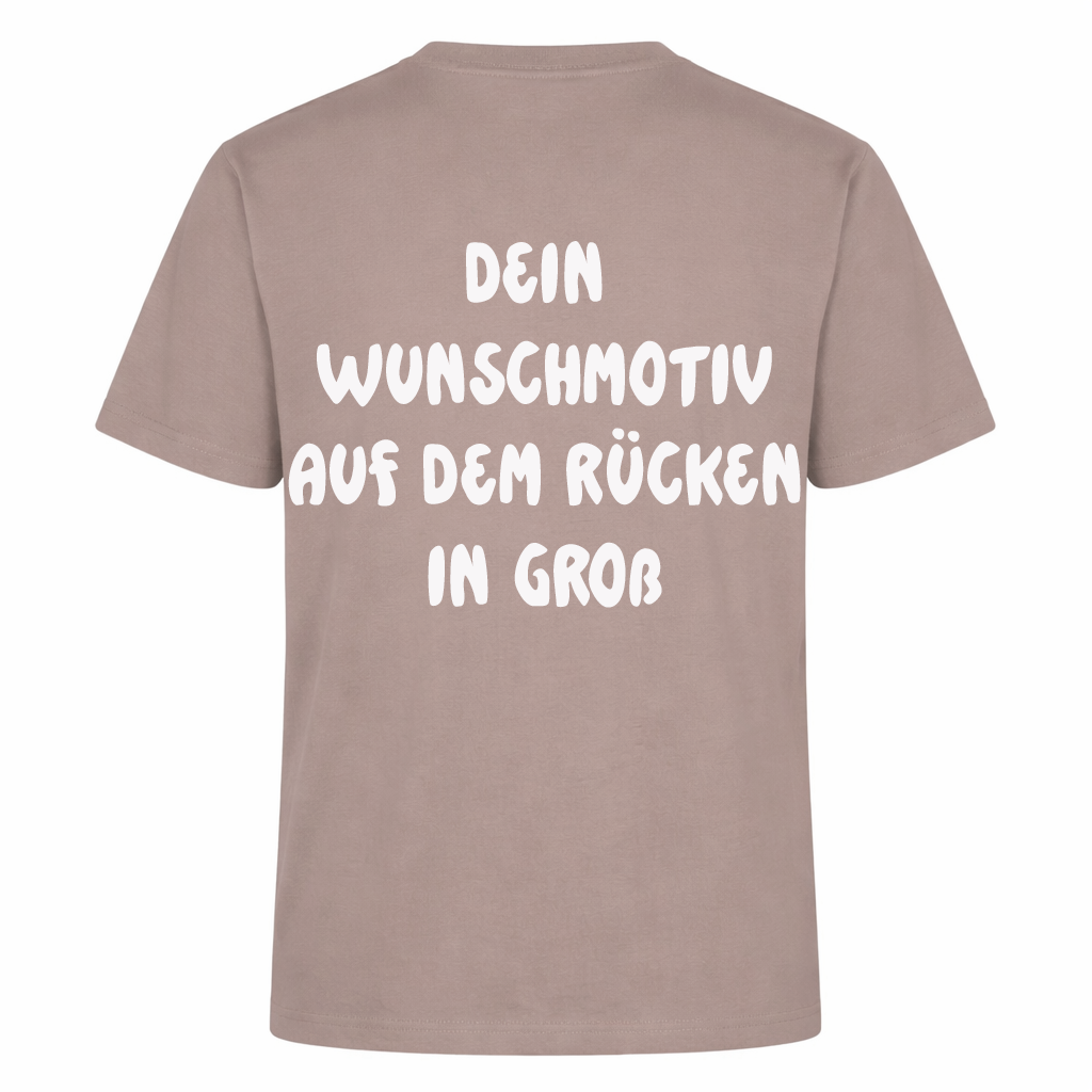 Personalisiertes Monster Shirt mit Wunschspruch | Individuelles Bio T-Shirt von Kruegerhausdesign
