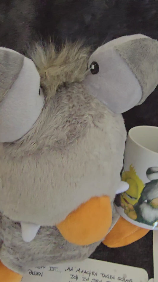 Geschenke Set Henry and Friends, Plüschmonster, Tasse und Postkarten Tut mir leid, hab dir grad nicht zugehört... Hatte bessere Gedanken...