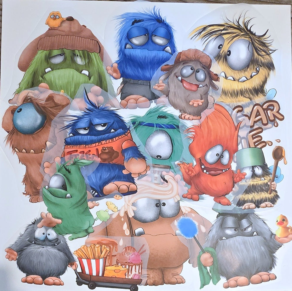 XXL Bügelbild-Paket – Verschiedene Motive | Final Sale, Box 43