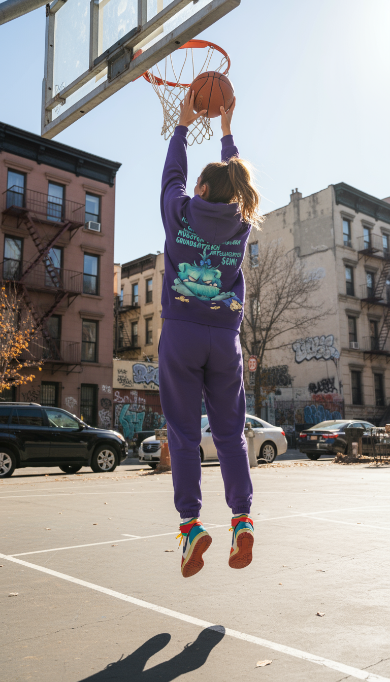 Unisex Hoodie XXL Druck Kruegerhausdesign Monster Gr. S,M, L, XL, XXL, 3XL, Ich wäre ja grundsätzlich freundlicher...