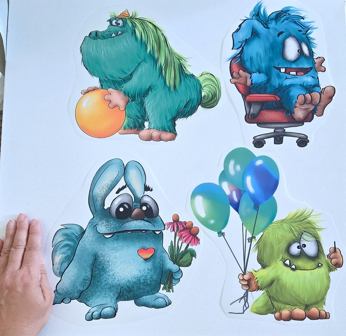XXL Bügelbild-Paket – Verschiedene Motive | Final Sale, Box 45