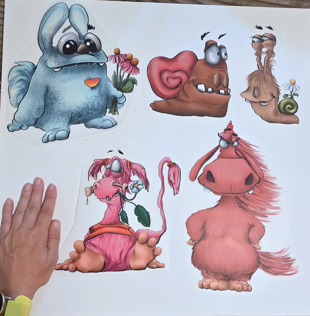 XXL Bügelbild-Paket – Verschiedene Motive | Final Sale, Box 42