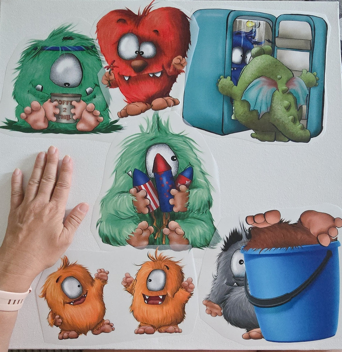 XXL Bügelbild-Paket – Verschiedene Motive | Final Sale, Box 31