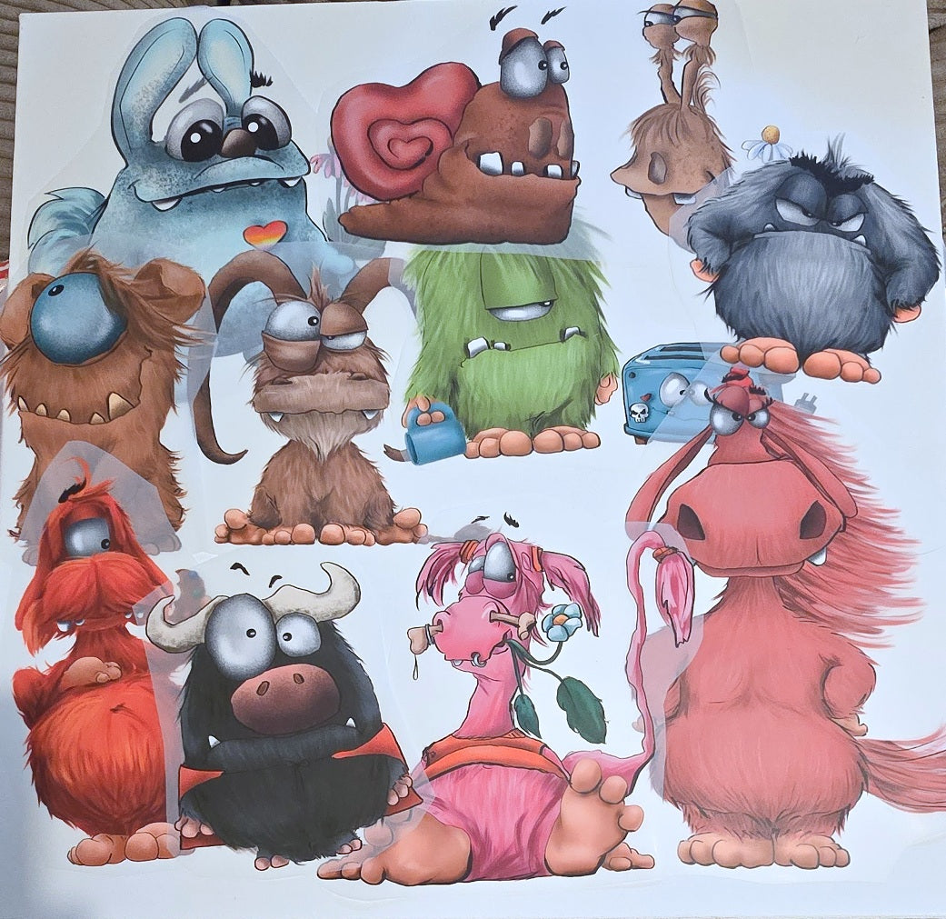 XXL Bügelbild-Paket – Verschiedene Motive | Final Sale, Box 42