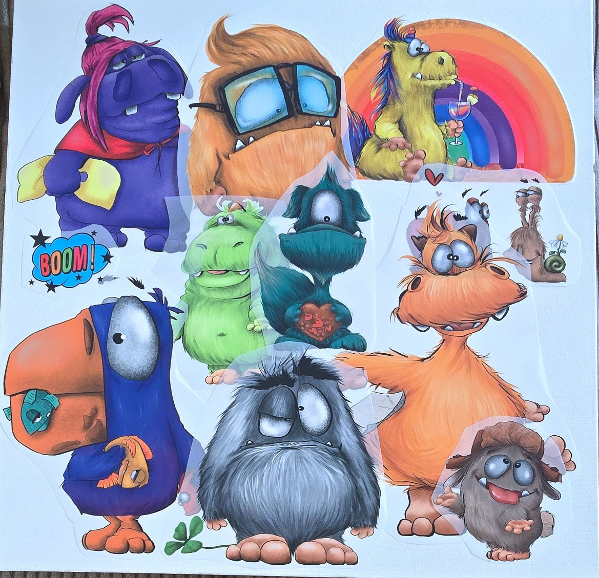 XXL Bügelbild-Paket – Verschiedene Motive | Final Sale, Box 48