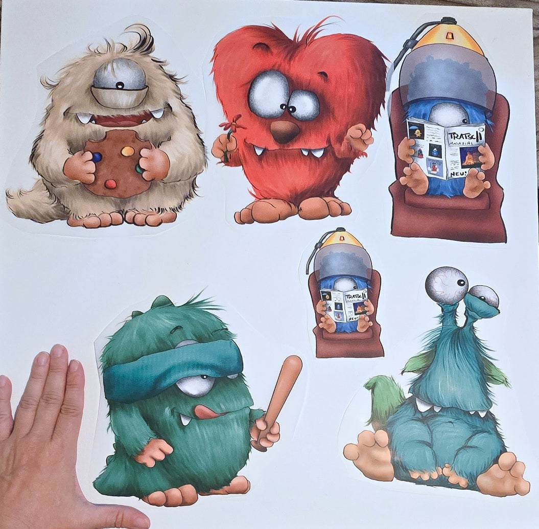 XXL Bügelbild-Paket – Verschiedene Motive | Final Sale, Box 41