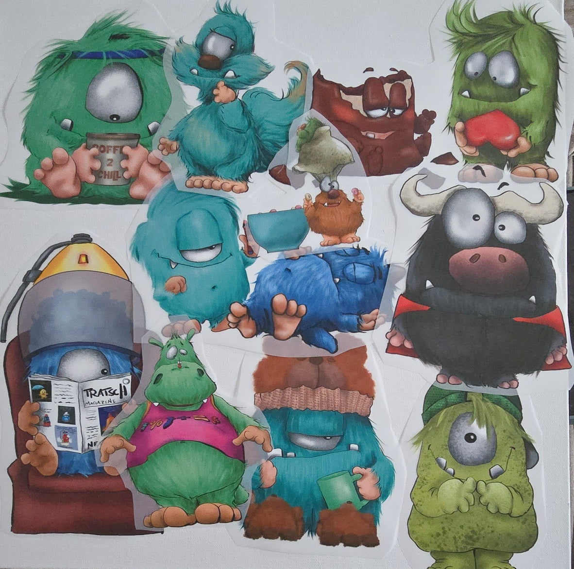 XXL Bügelbild-Paket – Verschiedene Motive | Final Sale, Box 37