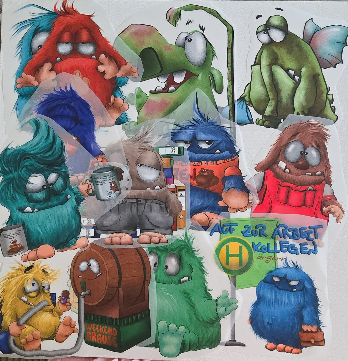 XXL Bügelbild-Paket – Verschiedene Motive | Final Sale, Box 30