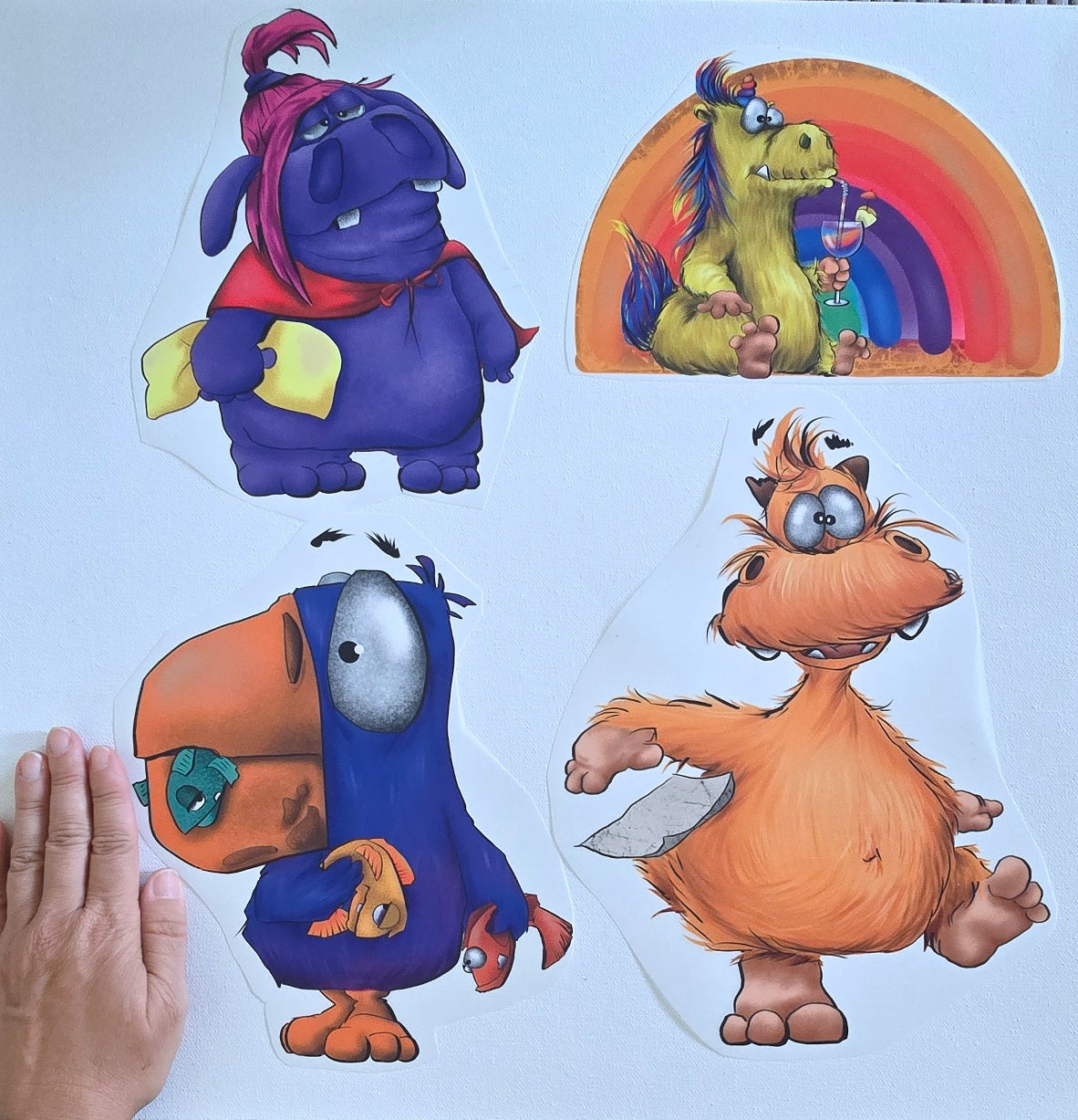 XXL Bügelbild-Paket – Verschiedene Motive | Final Sale, Box 48