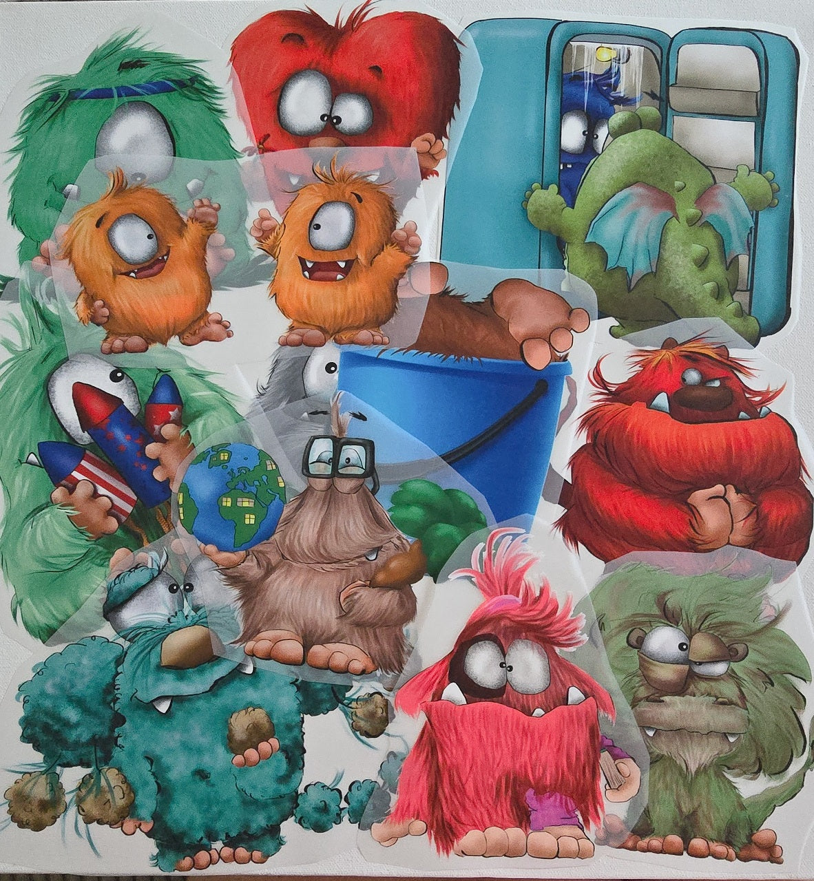 XXL Bügelbild-Paket – Verschiedene Motive | Final Sale, Box 31