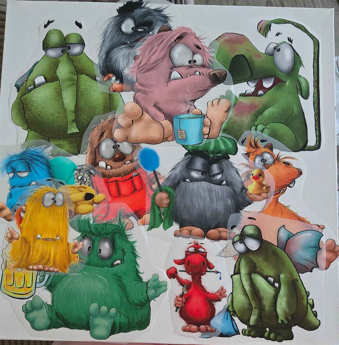 XXL Bügelbild-Paket – Verschiedene Motive | Final Sale, Box 28