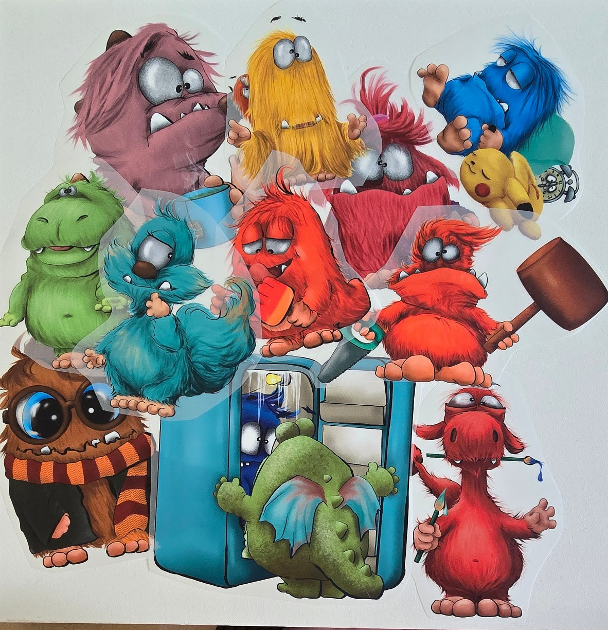 XXL Bügelbild-Paket – Verschiedene Motive | Final Sale, Box 26