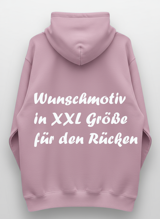 Unisex Hoodie XXL Druck Kruegerhausdesign Monster, rosa, Motivwahl
